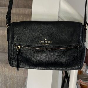 Kate Spade Leather Flap Crossbody Bag